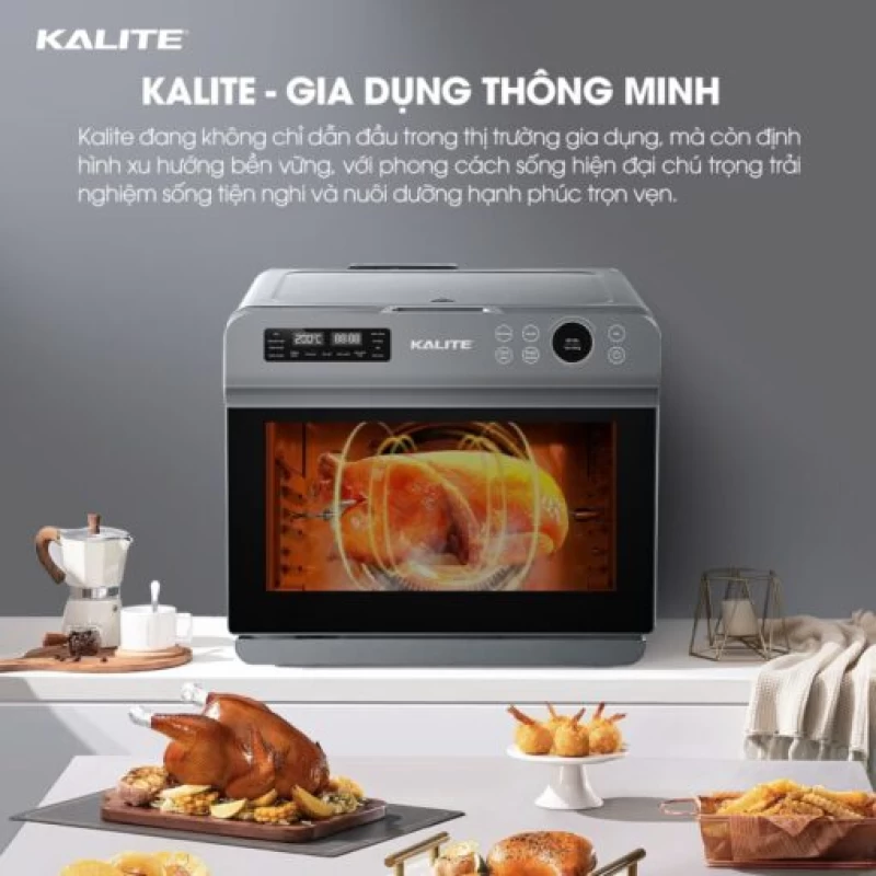 Nồi chiên hơi nước KALITE STEAM ULTRA 360, dung tích 20l, 4in, công nghệ SteamTech Fusion 360 - Thumbnail 13