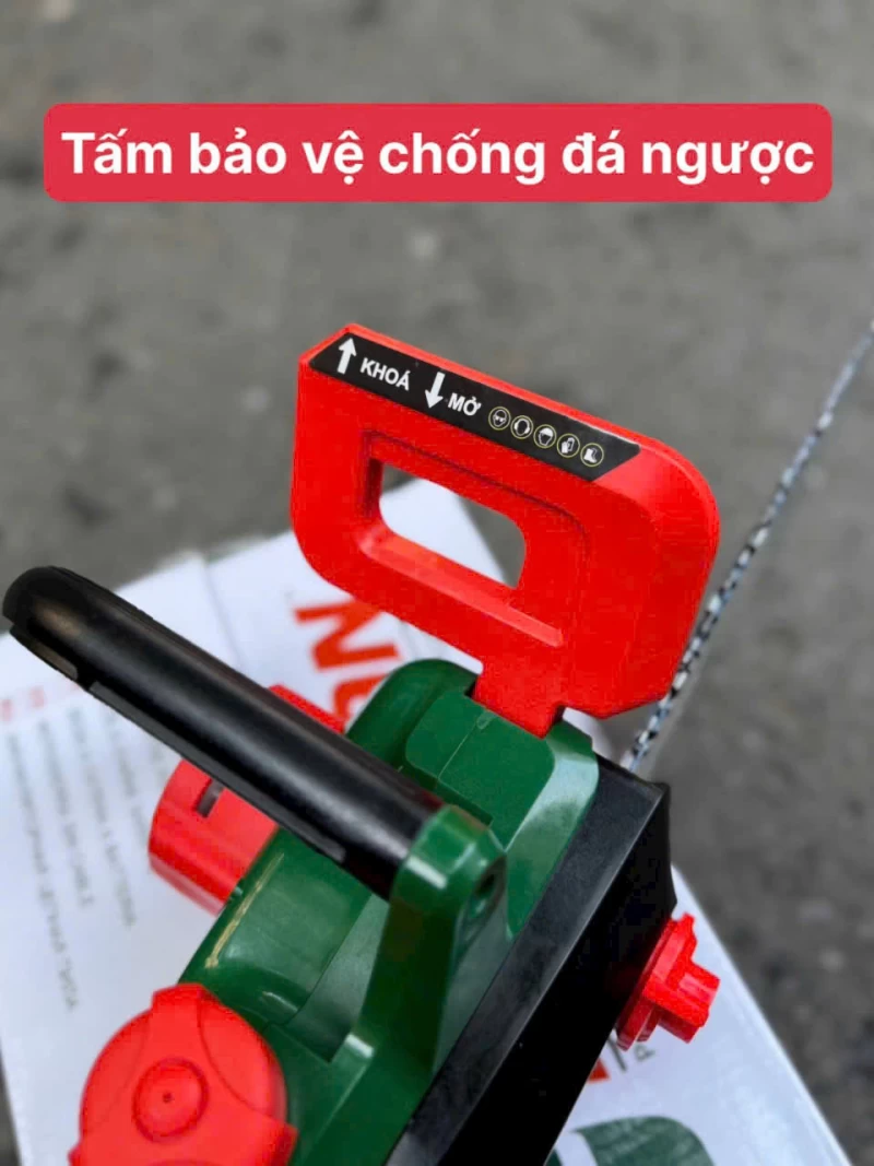 Thân máy cưa xích 12" dùng pin 21V Dekton M21-CS12BLC - Thumbnail 5