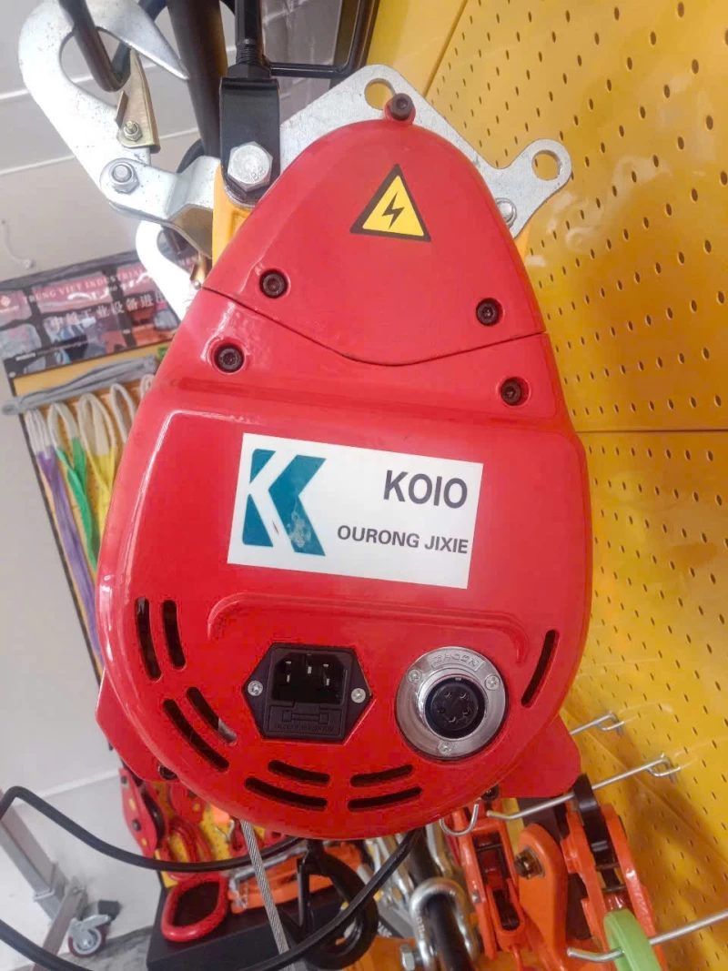 Tời điện KOIO S300 30m 300kg 220V nhanh - Thumbnail 4