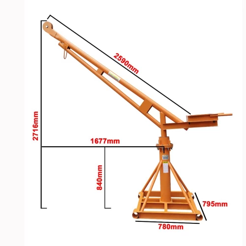Khung Cẩu Xoay 360 Độ Kenbo KCX8-4 800Kg Đế Liền Trụ