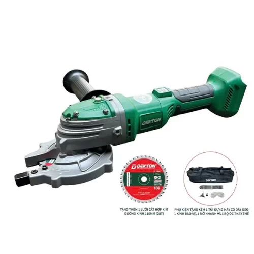 Máy cắt thép lưỡi hợp kim dùng pin 21V Dekton M21-CHK110BL (chưa pin và sạc)
