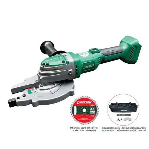 Máy cắt thép lưỡi hợp kim dùng pin 21V Dekton M21-CHK145BL (chưa pin và sạc)
