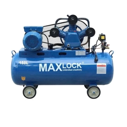 Máy Nén Khí Dây Đai 4HP 200L Maxlock MK200L 3 Pha