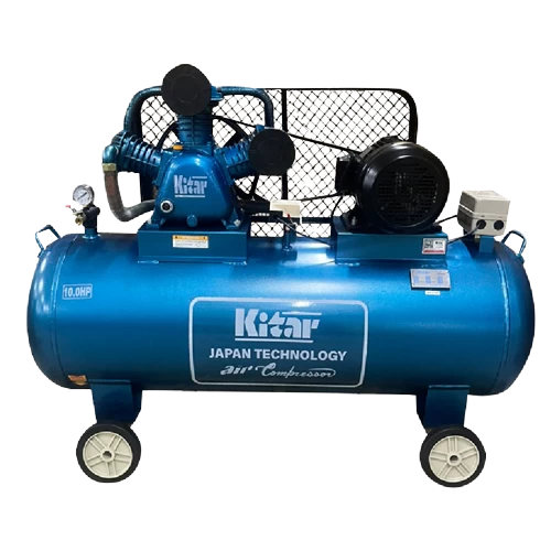 Máy Nén Khí Dây Đai Hai Cấp 10HP 340L Kitar KT100-340/S2 Áp 12.5