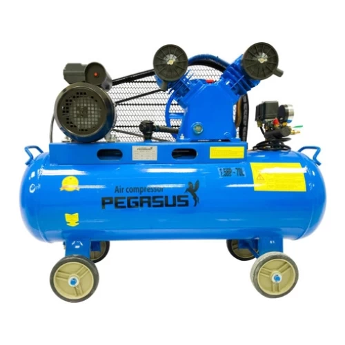 Máy Nén Khí Dây Đai Pegasus 1.5HP 70L TM-V-0.12/8-70L