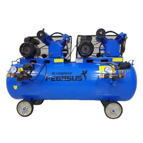 Máy Nén Khí Dây Đai Pegasus 3Hpx2 230L TM-V-0.25/12.5x2-230L
