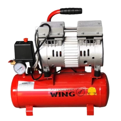 Máy Nén Khí Không Dầu Giảm Âm Wing 3/4HP 9L TW-OF550-9L