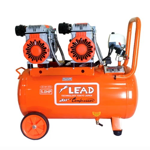 Máy Nén Khí Không Dầu Lên Hơi Nhanh 5HP 50L Lead LE 50-50
