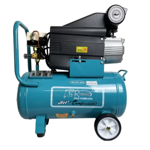 Máy Nén Khí Liền Trục 2 Tụ 3HP 30L Romano ROMA2T30