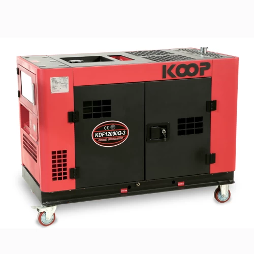 Máy Phát Điện Chạy Dầu 12Kva Koop KDF12000Q-3 3 Pha