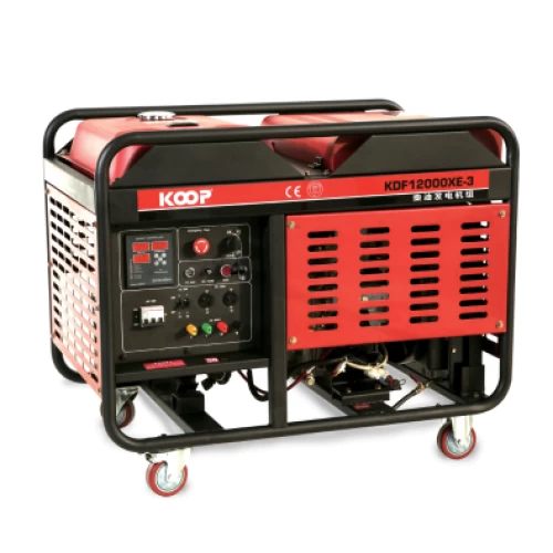 Máy Phát Điện Chạy Dầu 12Kva Koop KDF12000XE-3 3 Pha