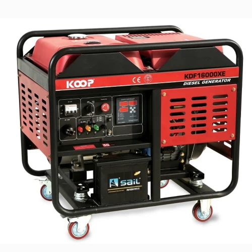 Máy Phát Điện Chạy Dầu 12Kw Koop KDF16000XE