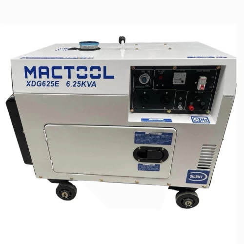 Máy Phát Điện Chạy Dầu 5.2Kw Mactool XDG625TE 3 Pha