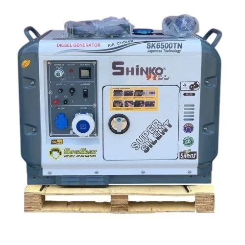 Máy Phát Điện Chạy Dầu 5Kw SHINKO SK6500TN