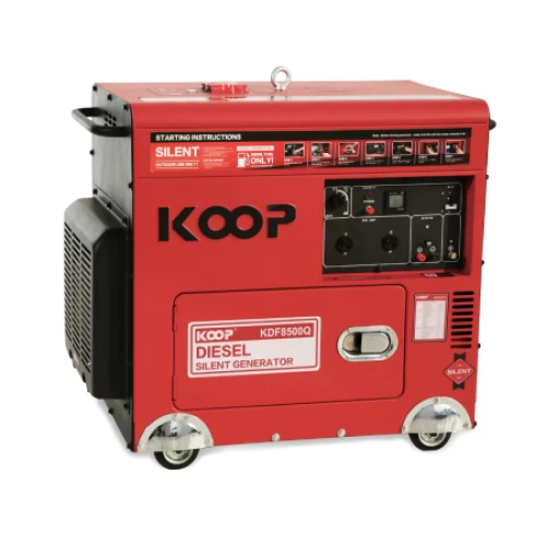 Máy Phát Điện Chạy Dầu 6Kw Koop KDF8500Q