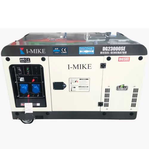 Máy Phát Điện Chạy Dầu I-Mike 18Kw DG23000SE Siêu Chống Ồn