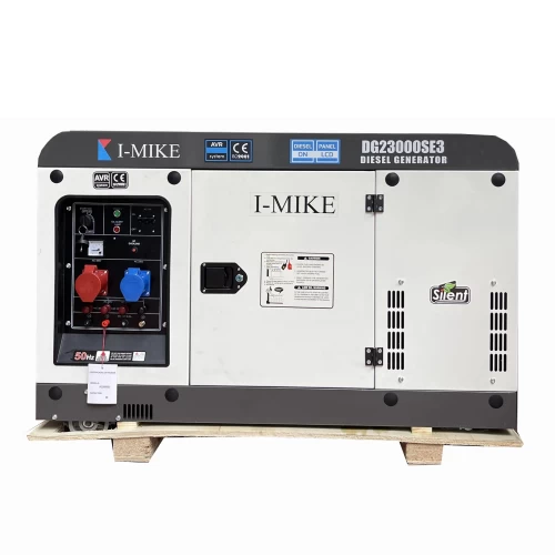 Máy Phát Điện Chạy Dầu I-Mike 18Kw DG23000SE3 Siêu Chống Ồn 3 Pha