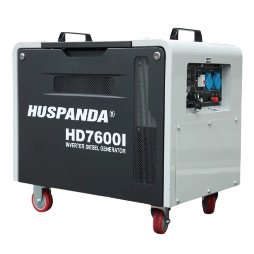 Máy Phát Điện Chạy Dầu Inverter 6Kw Huspanda HD7600I Siêu Chống Ồn
