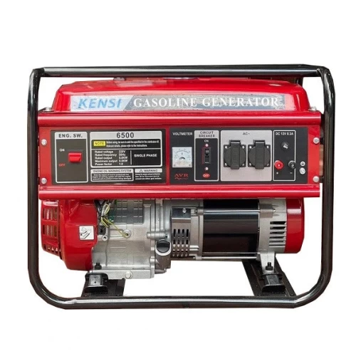 Máy Phát Điện Chạy Xăng 5Kw Kensi 6500E Đề