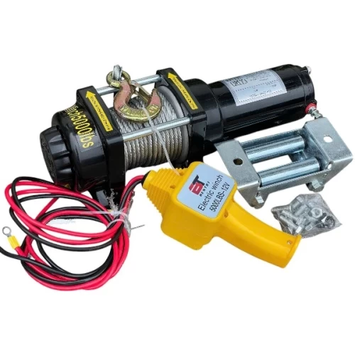 Máy tời điện ắc quy BENTOT 5000LBS 12V-2268Kg