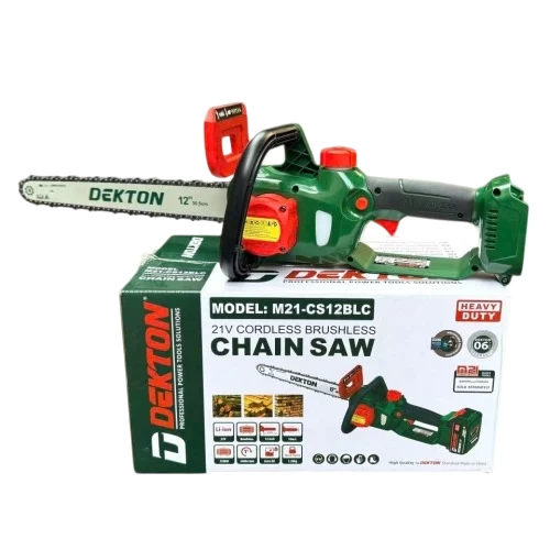 Thân máy cưa xích 12" dùng pin 21V Dekton M21-CS12BLC