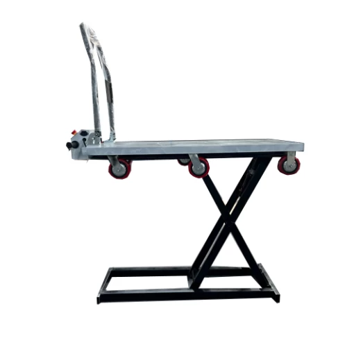 Xe Đẩy Hàng Kết Hợp Nâng Hạ Thuỷ Lực