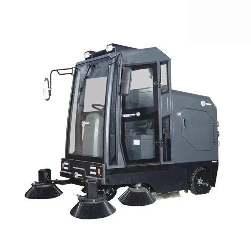 Xe quét rác công nghiệp ngồi lái Kumisai KMS-S12