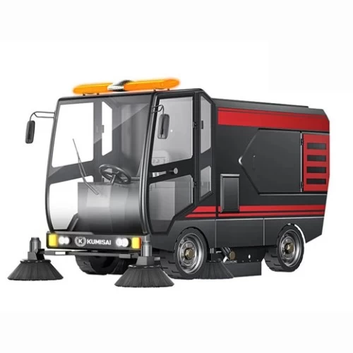 Xe quét rác công nghiệp ngồi lái Kumisai KMS-S14