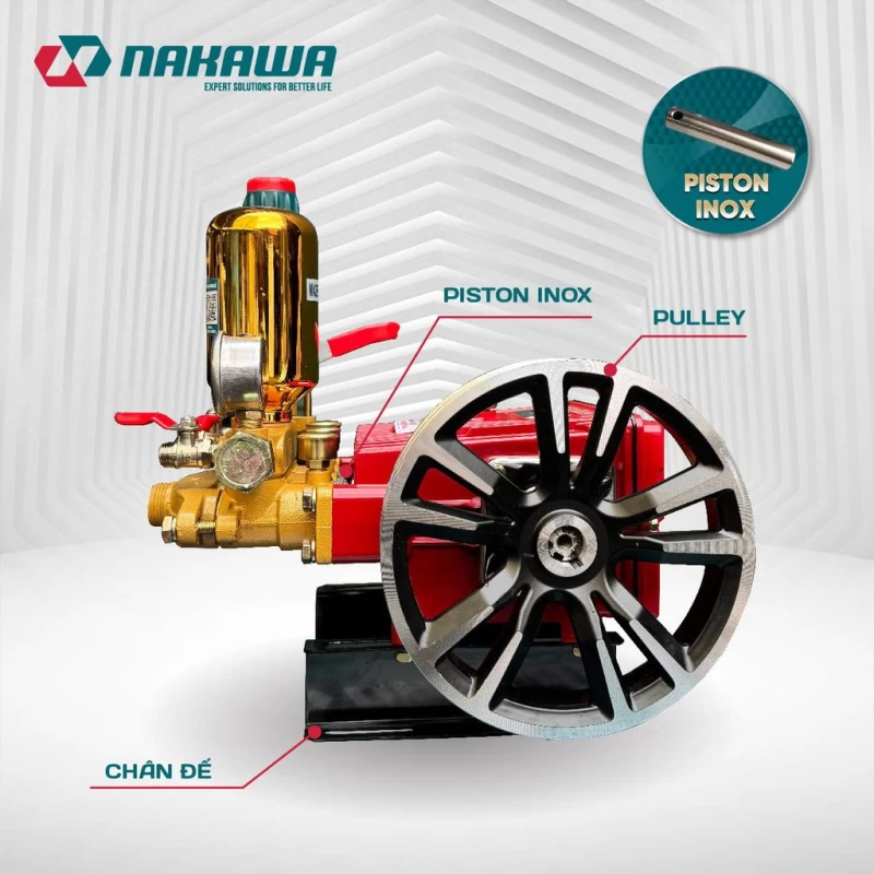 Đầu phun áp lực 1.5Hp NAKAWA NK2245 - Ảnh 3