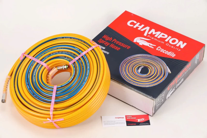 Dây Xịt Áp Lực Cá sấu Champion 8.5mmx50m - Ảnh 3