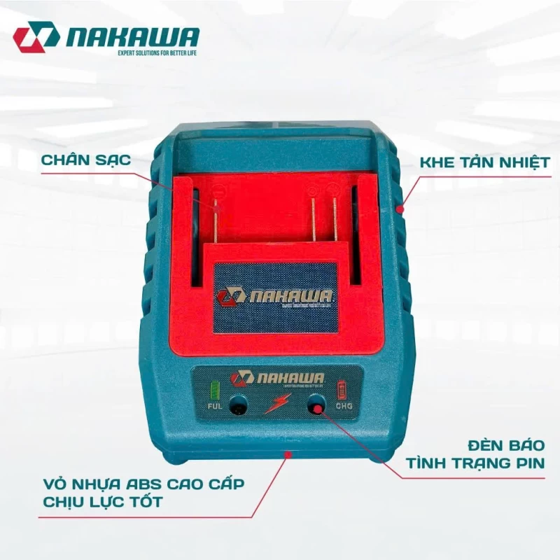 Đế sạc 21V NAKAWA NK-SM2125 - Ảnh 1