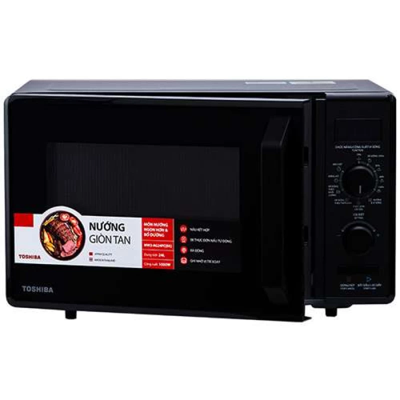 Lò vi sóng Toshiba MW2-AG24PC(BK) - Ảnh 1