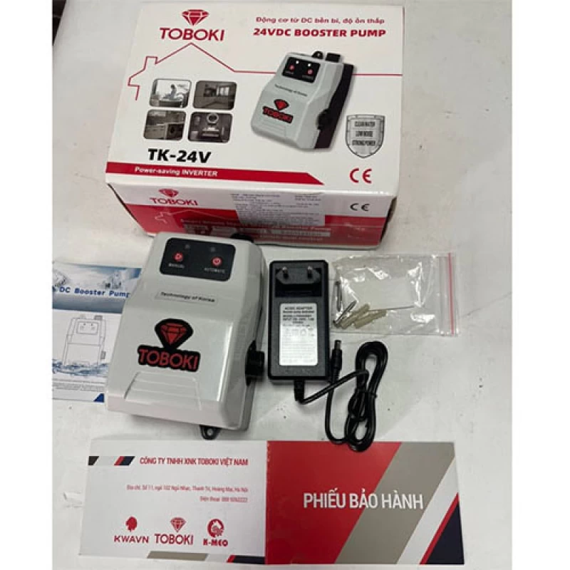 Máy Bơm Áp Mini 24V Toboki TIAP24V - Ảnh 2