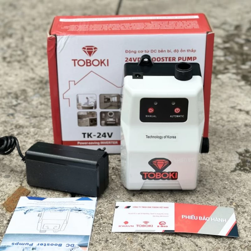 Máy Bơm Áp Mini 24V Toboki TIAP24V - Ảnh 1