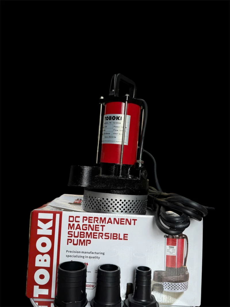 Máy Bơm Chìm Kẹp Bình Ắc Quy Cao Cấp TOBOKI TK-12/300W - Ảnh 5
