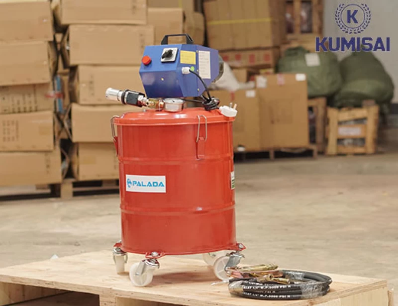 Máy bơm mỡ công nghiệp bằng điện Palada PD6040 - Ảnh 1