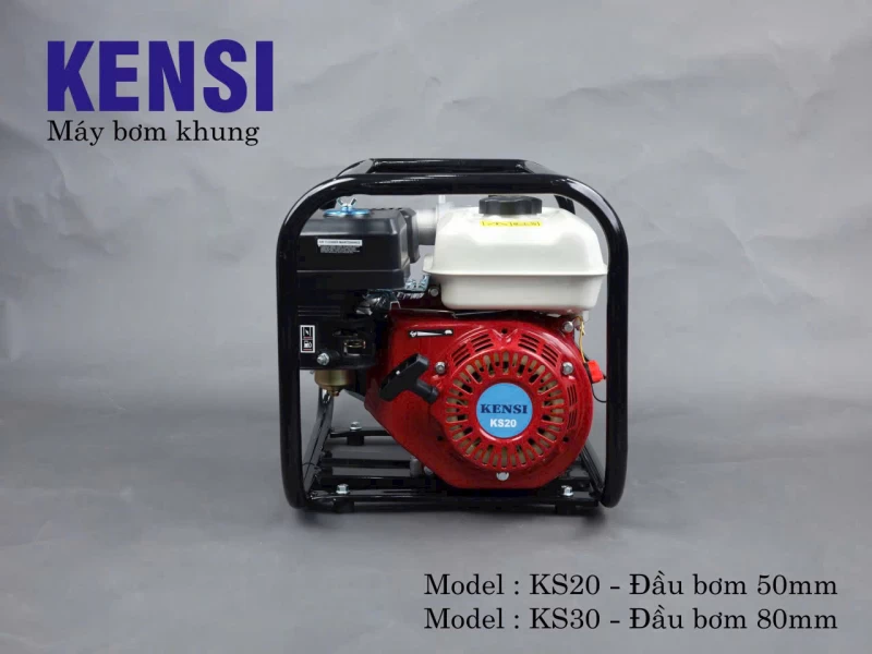 Máy Bơm Nước Chạy Xăng Kensi KS20 - Thumbnail 2