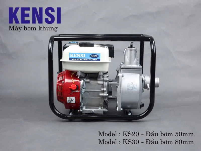 Máy Bơm Nước Chạy Xăng Kensi KS20 - Thumbnail 1