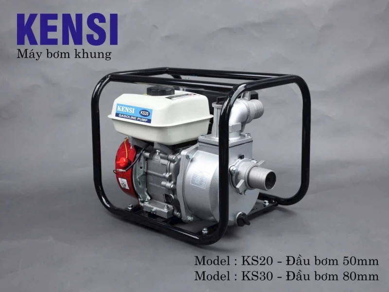 Máy Bơm Nước Chạy Xăng Kensi KS20 - Thumbnail 3