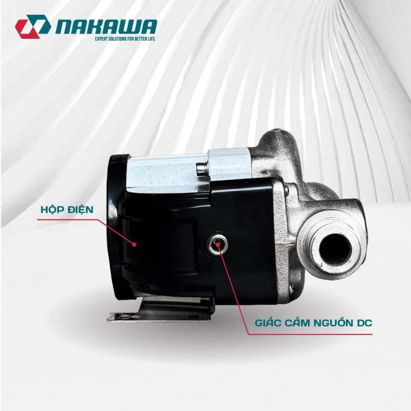 Máy bơm tăng áp Nakawa NK24-100 - Ảnh 3