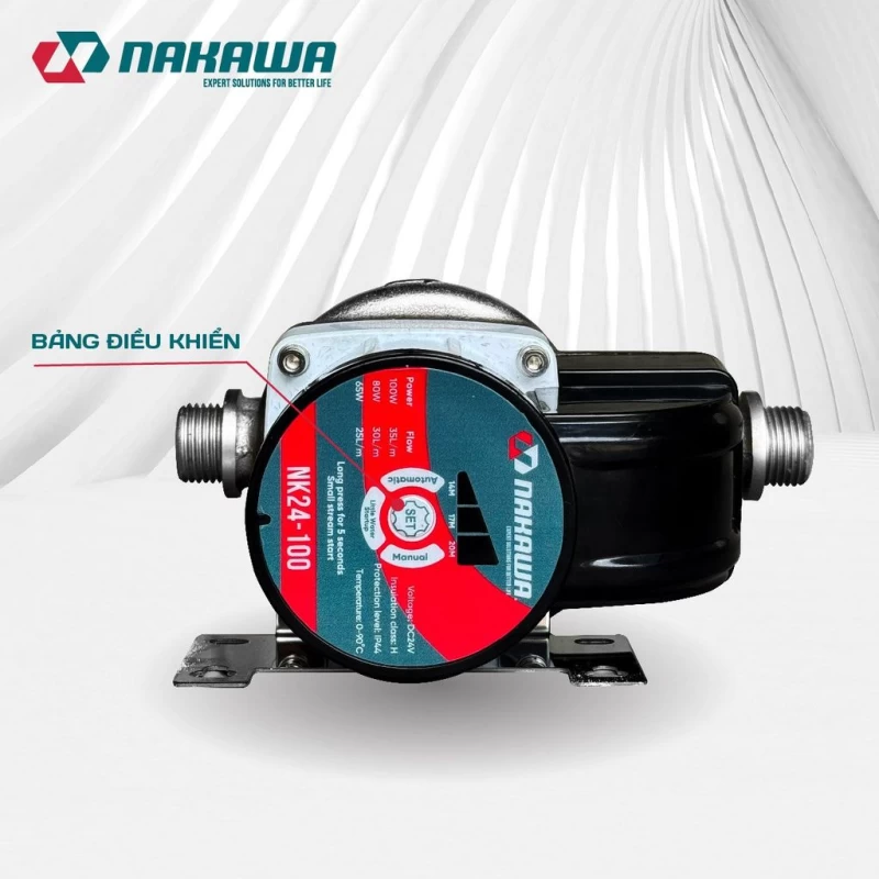 Máy bơm tăng áp Nakawa NK24-100 - Ảnh 2