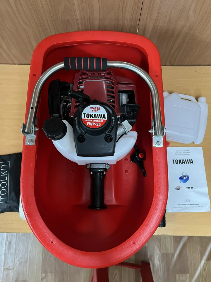 Máy Bơm Thuyền Chạy Xăng Tokawa FWP-35 - Ảnh 3
