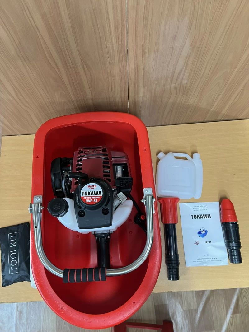 Máy Bơm Thuyền Chạy Xăng Tokawa FWP-35 - Ảnh 4