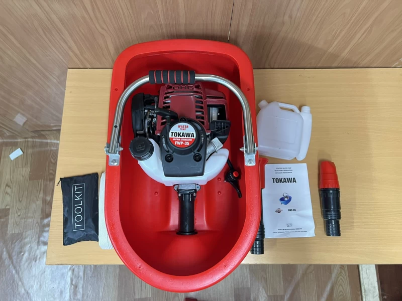 Máy Bơm Thuyền Chạy Xăng Tokawa FWP-35 - Ảnh 2