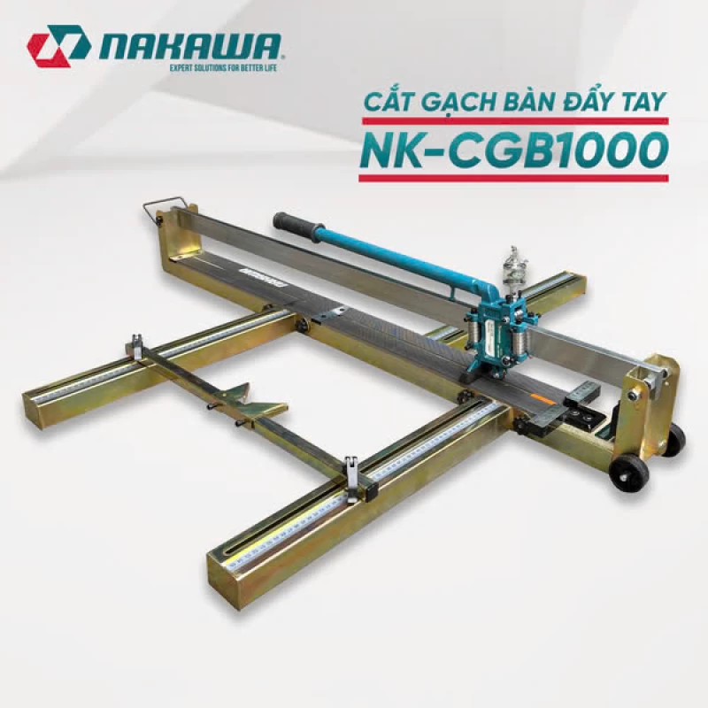 Máy Cắt Gạch Bàn Đẩy Tay Nakawa NK-CGB1000 - Ảnh 6