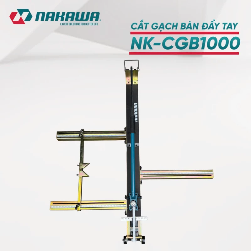 Máy Cắt Gạch Bàn Đẩy Tay Nakawa NK-CGB1000 - Ảnh 2