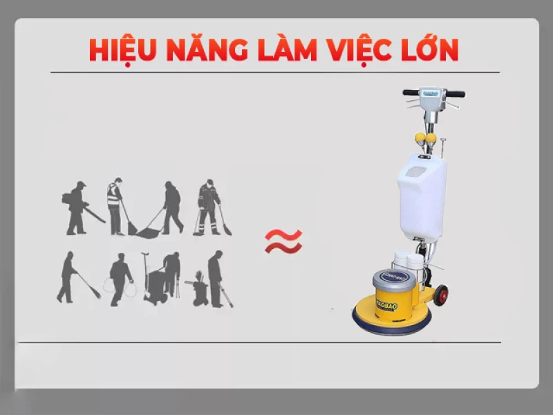 Máy Chà Sàn Đánh Bóng Bề Mặt Đá Chao Bao PBD2A - Ảnh 2