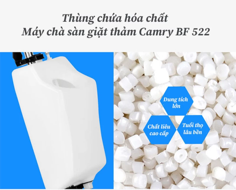 Máy Chà Sàn Giặt Thảm Camry BF522 - Ảnh 3