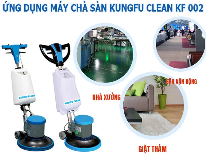 Máy Chà Sàn Kungfu Clean KF-002 - Thumbnail 1