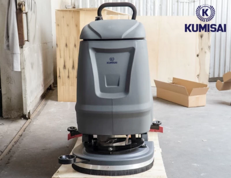 Máy chà sàn liên hợp đẩy tay Kumisai KMS 58 - Ảnh 10